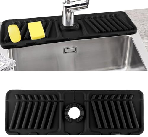 Silicone Sink Faucet Mat Sink Splash Guard Tap Drip Tray