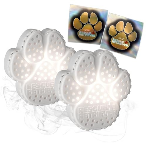 Rescue Retriever™ Pet Fire Safety Device | Smoke-Activated Strobe Alert for Dogs & Cats | Designed by a 21-Year Fire Captain | 2025 Pet Innovation Award Winner | No WiFi, No App, No Subscription