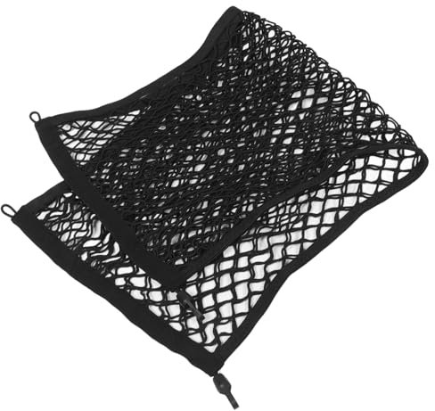 MUELODSIC Red de Almacenamiento Coches Organizador de Maletero de Coche SUV Red organizadora de Maletero Organizador de Malla troncal de SUV Accesorios de Maletero Tronco poliéster Negro