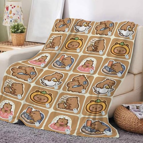 Manta Infantil FMantas para cama Manta de Sofá Manta de punto para niños Mantas de Franela de Punto de Moda Súper Suave Ligera y Cálida Felpa, decoración hogar y selección de Regalo 100x150cm