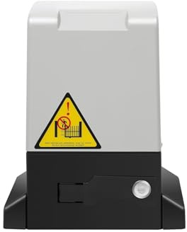 Azionamento per cancello scorrevole, 1200 kg, azionamento elettrico, porta del garage, apriporta del garage, 550 W, portata 1200 kg, lunghezza della porta, IP44, impermeabile, con 2 telecomandi