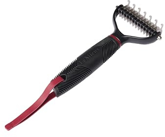 LeMieux Tail Thinning Rake - Thinning Tails Effortlessly - Black - One Size