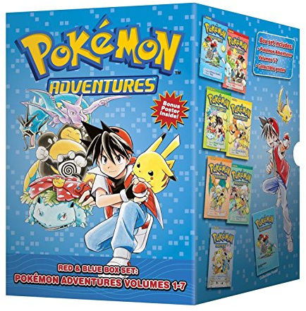 Pokémon Adventures Red & Blue Box Set: Set includes Vol. 1-7