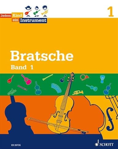 Jedem Kind ein Instrument: Band 1 - JeKi. Viola. Schülerheft.