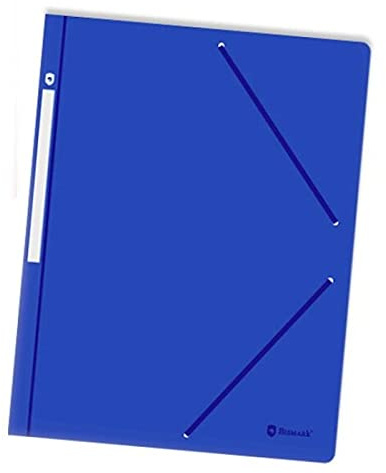 Pack de 5 carpetas de cartón de 30,5 x 24,2 cm, tamaño folio, con gomas y solapas, de color surtido. Juego de 5 carpetas para guardar papeles, ideal para el hogar, oficina o colegio