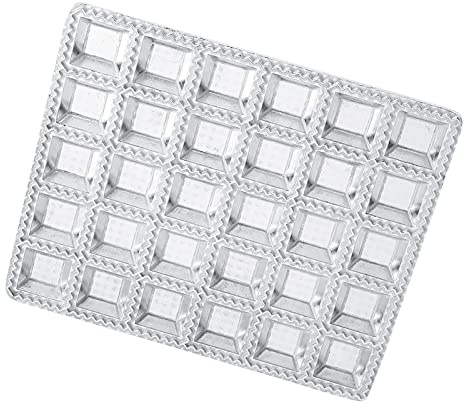 Alvinlite Molde para Hacer Bolas de Masa hervida para Hacer ravioles Máquina para Hacer Bolas de Masa hervida, Molde para Hacer Bolas de Masa hervida Rusa, Cortador de raviolis para Hacer Bolas