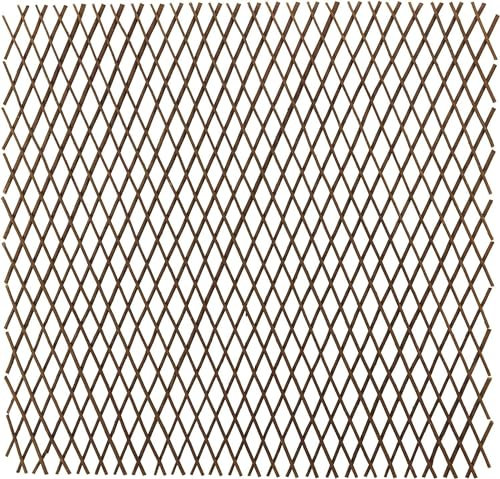 Garden Gear Extendable Willow Trellis Natural Garden Expanding Plant Support Weather Resistant (180 x 60cm, Pack of 4)