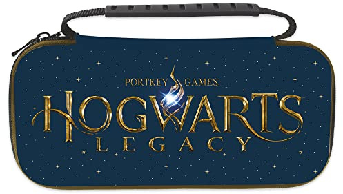 Freaks and Geeks Wizarding World Harry Potter Hogwarts Legacy 299281 XL Schutzhülle für Nintendo Switch, Switch OLED, Logo, Schwarz/Schiere Freude