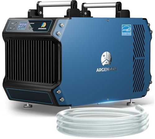 ARGENDON Commercial Dehumidifier, 145 Pints Crawlspace Dehumidifiers with Drain Hose, Industrial Dehumifier for Crawl Space, Basement, Industrial Sites, Energy Star Certified, cETL