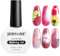 JODSONE Blooming Gel Nagellack zum Verteilen, Transparenter Marmor-Nagel, Nagelkunst-Zubehör für Streueffekte, Blumendruck, Aquarell-Design für Frauen 10 ML