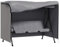 Outsunny Funda Balancín Jardín Funda Columpio Jardín Exterior Cubierta de Columpio con 2 Cremalleras Impermeable 205x124x164 cm Gris Claro