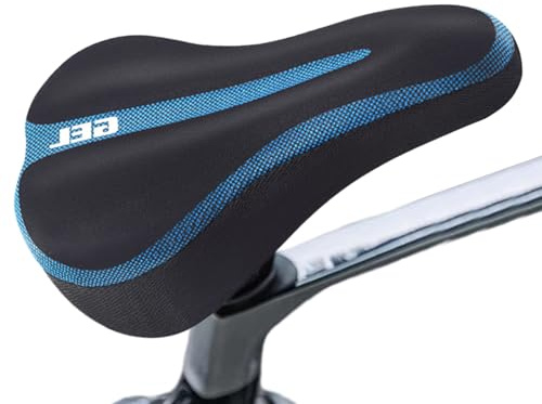 Manta de asiento de bicicleta - Cojín de asiento de bicicleta | Ejercicio De Ejercicio Suave Sillín De Bicicleta | Cubierta De sillín De Bicicleta De Gel Grande Y Cómodo Acolchado Para Mujeres Y