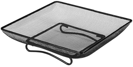 Kustimantu Comederos Para Aves Al Aire Libre | Bandeja Alimentador De Tierra Para Pájaros Moscas,Contenedor Cuadrado para Comida Decoraciones de Jardín Fauna Cuervo Ardilla Conejo