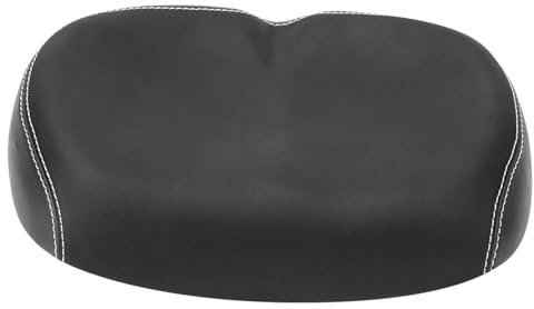 Sillín de Bicicleta Universal para Mujer, Ancho y sin Nariz, Asiento de Bicicleta sin Nariz para Bicicletas de montaña y de Carretera, Accesorio de Ciclismo ergonómico con diseño q