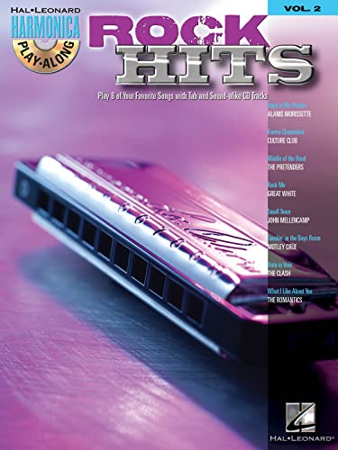 Harmonica Play-Along Volume 2: Rock Hits: Play-Along, CD für Mundharmonika (diat./chr.) (Hal-Leonard Harmonica Play-along, Band 2)
