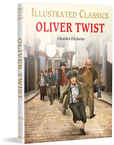 Oliver Twist : Illustrated Abridged Children Classics English Novel with Review Questions (Illustrated Classics)