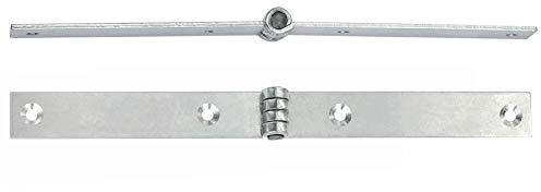 Kistenbänder Scharniere Möbelscharniere 18 x195x2.0 Möbelband Silber Verzinkt