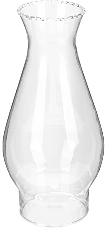 Homoyoyo Öllampe Glaszylinder: Petroleumlampe Ersatz Öllampe Lampenschirm Ersatzglas Lampenglas Ersatzschirm Vintage Petroleumlampe Camping Lampe Pendelleuchte Leuchtenschirm