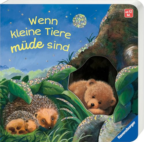 Wenn kleine Tiere müde sind - Eine erste Gutenacht-Geschichte für Kinder ab 1 Jahr, Vorlesebuch, Bilderbuch