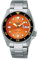 Seiko 5 Sports Unisex Armbanduhr Automatik Stahl/Orange SRPK35K1