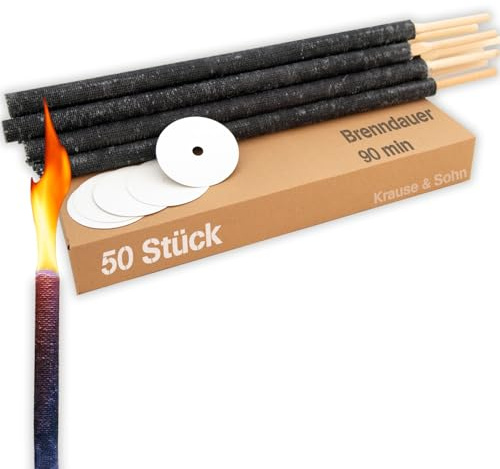 Antorchas de cera de 60 cm de largo, tiempo de combustión de 90 min, antorchas de jardín con protección antigoteo para la mano, antorcha de fuego con mango largo de 12 cm, para exteriores, jardín,