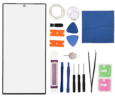 Display-Glas-Ersatz-Set für Galaxy S23 Ultra, Professionelles Front-Außenglas-Display-Reparatur-Set, Perfekte Passform