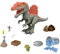 Mattel Jurassic World Käfigausbrecher Spinosaurus Dinosaurier-Actionfigur und Auspackspielzeug, Sand und Gel und Knete, Ausbruch, Suche und Rettung, HTP71