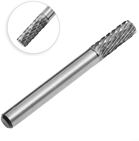 Lima rotante in carburo ad alte prestazioni, fresa per metallo, gambo da 6 mm (6 mm)