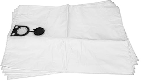 vhbw 5X Staubbeutel kompatibel mit Metabo ASR 50 L SC, ASR 50 M SC Staubsauger - Vlies, 78,5cm x 52cm Weiß