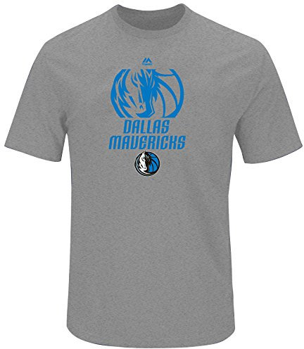 NBA Unisex-Kinder Top Team Youth Slub Jersey Short Sleeve Crew Tee, Meliert, Grau, Large