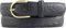 BELTINGER Damen-Gürtel mit Krokoprägung 3 cm | Leder-Gürtel für Damen 30mm Kroko-Optik | Kroko-Muster mit runder, goldener Gürtelschließe | Schwarz 90cm