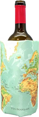 VB VIN BOUQUET FIE 1195 Raffreddatore per Bottiglie Regolabile con banda elastica antiscivolo Mappa