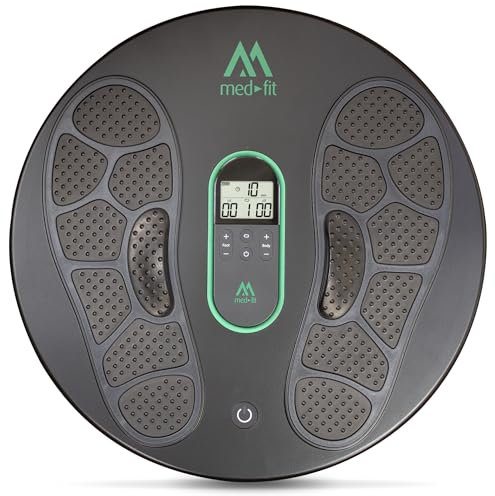 Medi-Boost Feet Knees & Legs Circulation Therapy Machine | EMS & TENS Stimulation | Soft Medical Grade Silicone Foot Pads Mould to Your Feet for Targeted Stimulation by Med-Fit UK