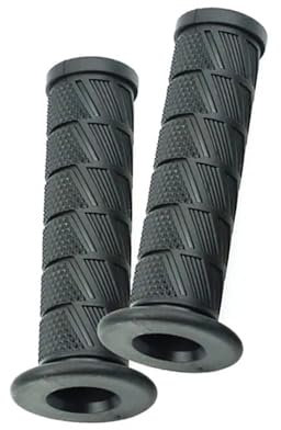 CVPX Adaptateur Guidon Guidon Riser Montage Pince Poignées de Guidon de Moto 7/8 pour poignées de Guidon de 22/24 mm, poignées rétro en Caoutchouc sergé antidérapantes