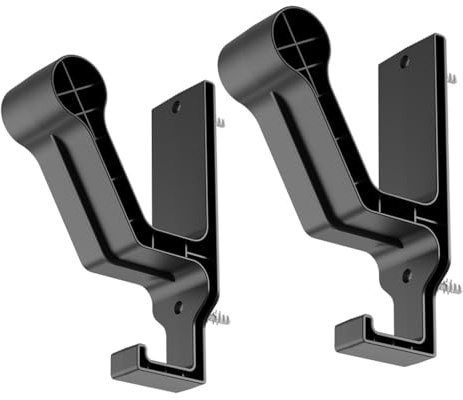 Lot de 2 supports muraux pour écouteurs pour un rangement organisé et accessible