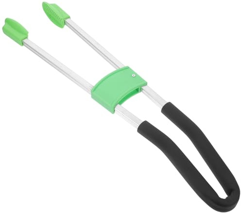 Parliky Pinza Recogedora de Basura Ligera de Aluminio Herramienta Portátil para Recoger Objetos y Papel Práctica para Limpieza Doméstica y Exterior Diseño Duradero y Fácil de Usar