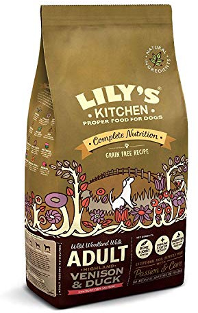 Lily's Kitchen Adult Venison and Duck Complete Dry Dog Food, 7 kg