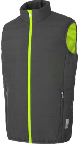 WüRTH MODYF Gilet de travail Matelassé Moon Anthracite/Lime