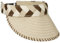 Lipodo Visor Cap - Naturbelassener Stil - Mehrfarbiger Sonnenvisor - Sonnenschutz & Haarschmuck für Damen - Frühjahr/Sommer Natur-braun One Size