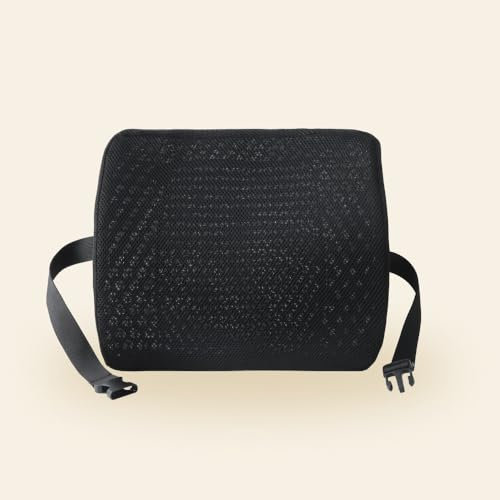 mySheepi - Ergonomisches Rückenstützkissen für Bürostuhl, Zuhause, Auto, Zug & Co | Lendenkissen erhöht Sitzkomfort und Verbessert Sitzhaltung