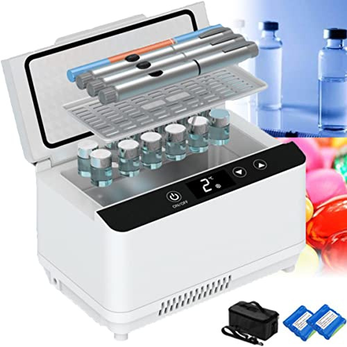 Mini frigorifero portatile di USB della cassa del dispositivo di raffreddamento dell'insulina per i medicinali di viaggio raffreddati con la