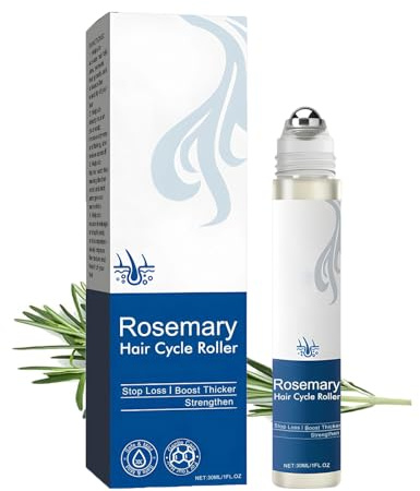 Sérum de romero para el crecimiento del cabello, romero, serum para el cabello, control de caída del cabello, suero para el cuero cabelludo, promueve el flujo de oxígeno, reduce la pérdida de cabello