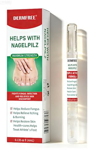 Stylo Soin des Ongles 4 ml – Mycose des Ongles, Soin des Pieds pour Éliminer les Champignons – Aide à Améliorer l'Apparence des Ongles Épis ou Décoloré