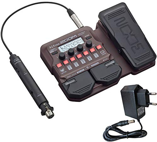 Zoom A1X Four Effektgerät für akustische Instrumente + keepdrum Netzteil 9V