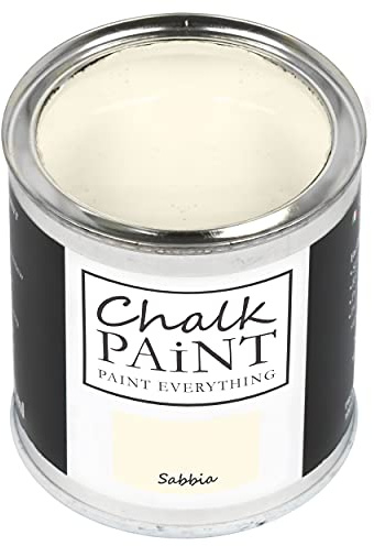 Chalk Paint Everything® Sabbia (Sand-Beige) - (750 ml) Wasserbasierte Kreidefarbe für Shabby-Chic-Möbel, Dekoration und Recycling-Projekte – Ungiftig, leicht anzuwenden