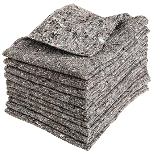 SIDCO Bodentuch 10 x Scheuertuch Putzlappen Aufnehmer Profi Wischtuch grau 50x50 cm