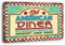 SBKGBIEHG Metallschild, lustig, The American Diner, Straßencafé, 50er- und 60er-Jahre-Dinner, Retro-Dekoration, Zuhause, Küche, Bar, Café, Club, Höhle, Wanddekoration, Vintage-Blechschild, 20 x 30