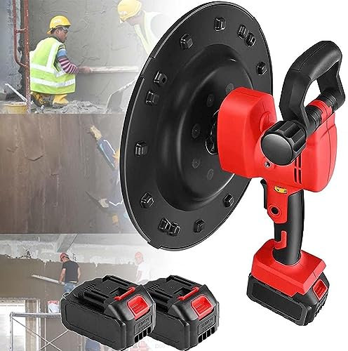 MZBDYYF Levigatrice Elettrica per Pareti 1680W - Macchina Lucidatrice per Cemento e Intonaco, Strumento per Applicazione di Stuccatura, Cazzuola Elettrica per Superfici