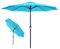 PRICE FACTORY just for you Meublorama Parasol inclinable Rond Bleu Turquoise diamètre 300cm