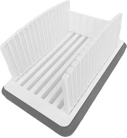 Affettatrice per pane con vassoio per briciole - Guida pieghevole per tagliare il pane, taglierina per pane pieghevole | Macchina per il pane a larghezza regolabile con vassoio per briciole, affettat